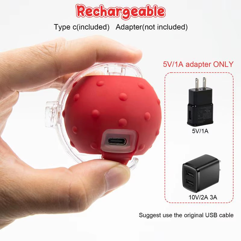 Cat & Dog Toy - Interactive USB Rechargeable Ball Toy on Rug , Anti-Depression Fun Gift for Cats & Dogs