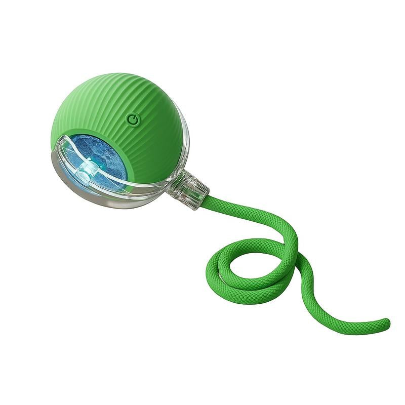 【Halloween Limited】 Mizusu Interactive Cat & Dog Teaser Toy with Two Additional Tails, Kitten Rolling Ball Toy, Pet Supplies, Dog & Cat Accessories Cute Dog Toys