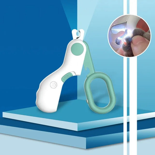 LED Pet Nail Clipper – Safe & Precise Grooming for Cats & Dogs